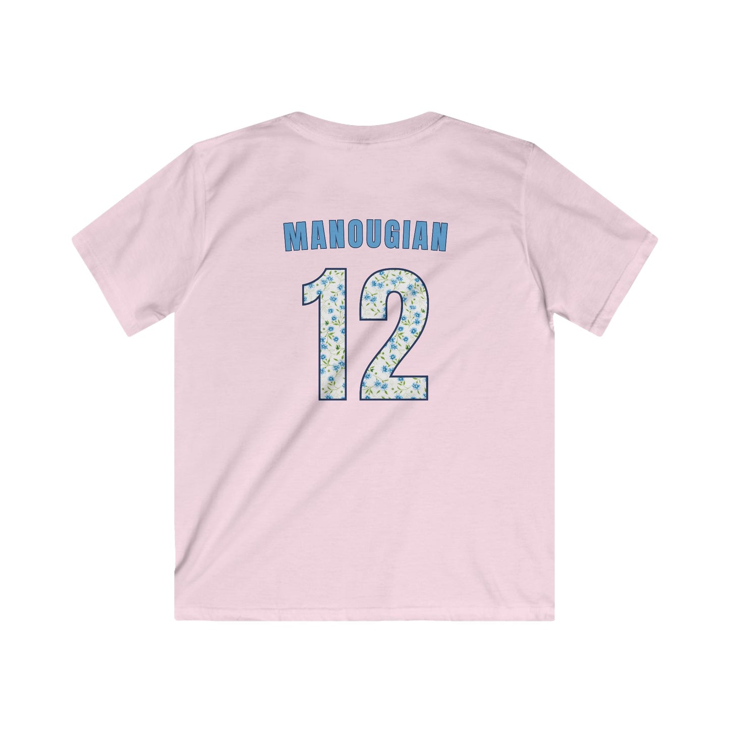 Personalized Young Guns Floral Patchwork Shirt- Youth