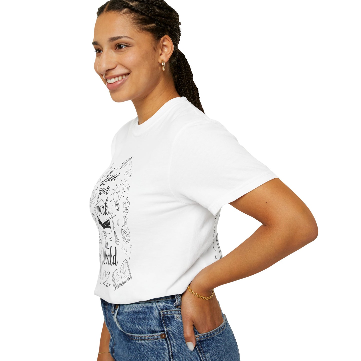 Leave Your Mark on the World Autograph Comfort Colors T-Shirt for 2024-2025