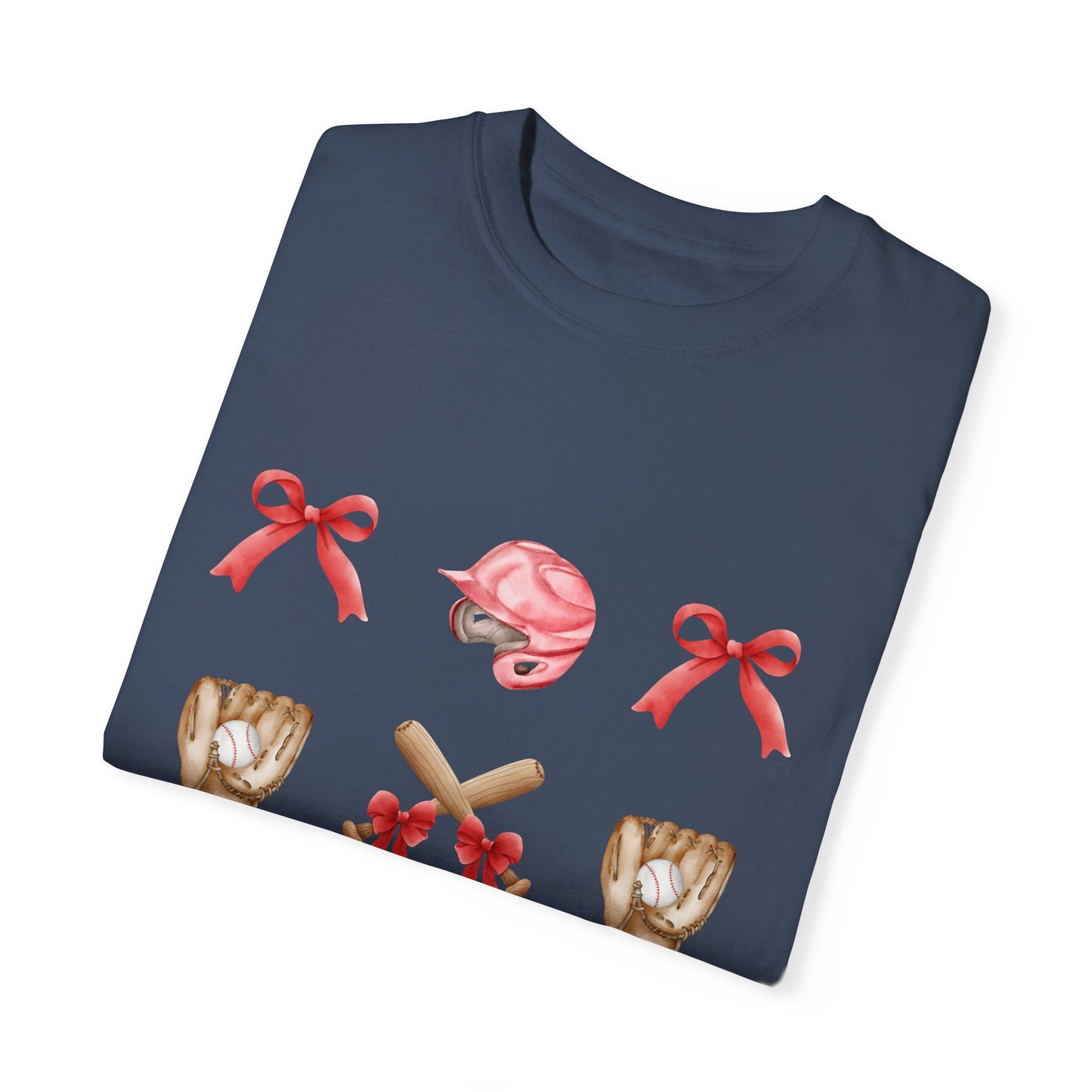 Bows + Bats Baseball Fan Shirt