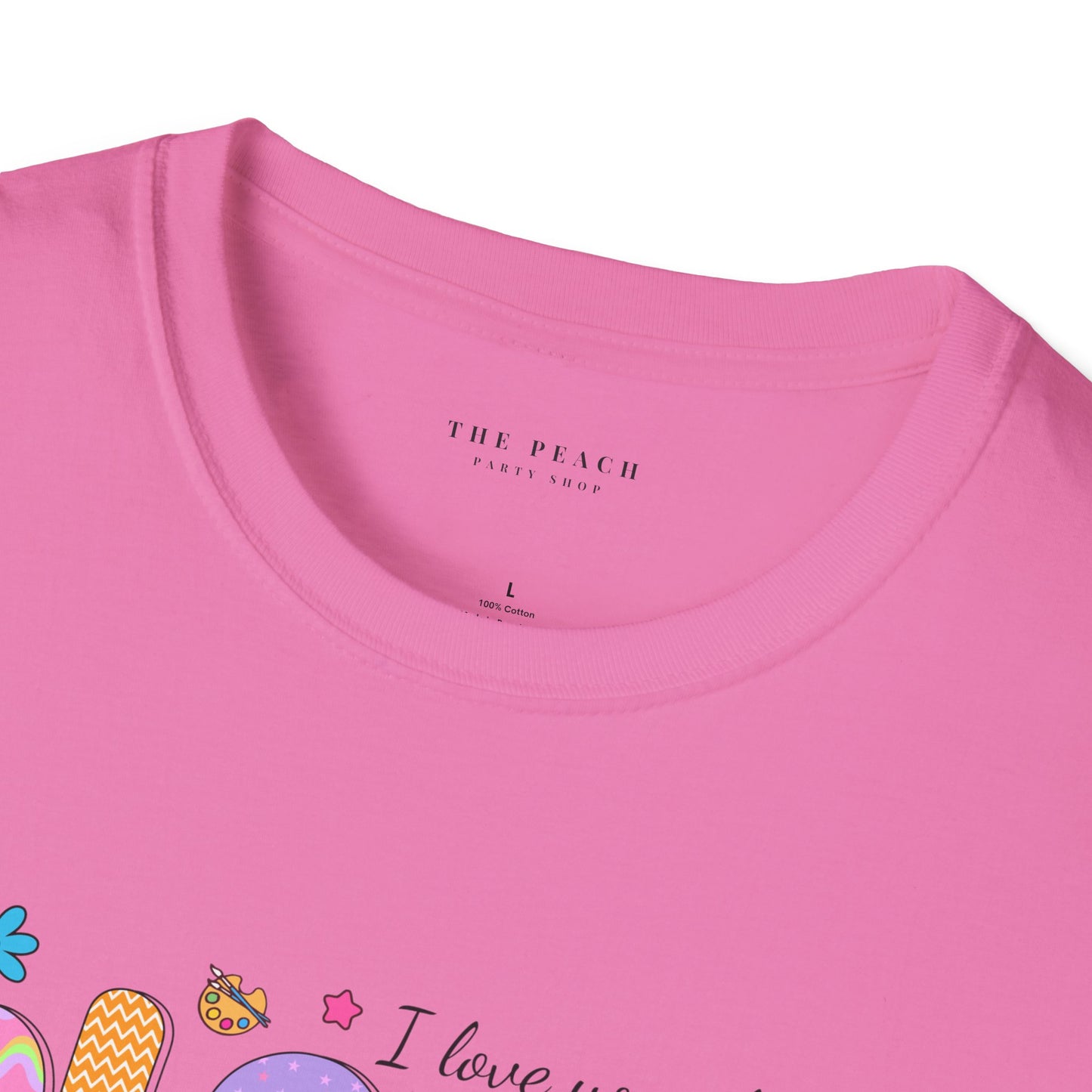 I Love You All, CLASS DISMISSED Bubble Unisex Soft Style T-shirt