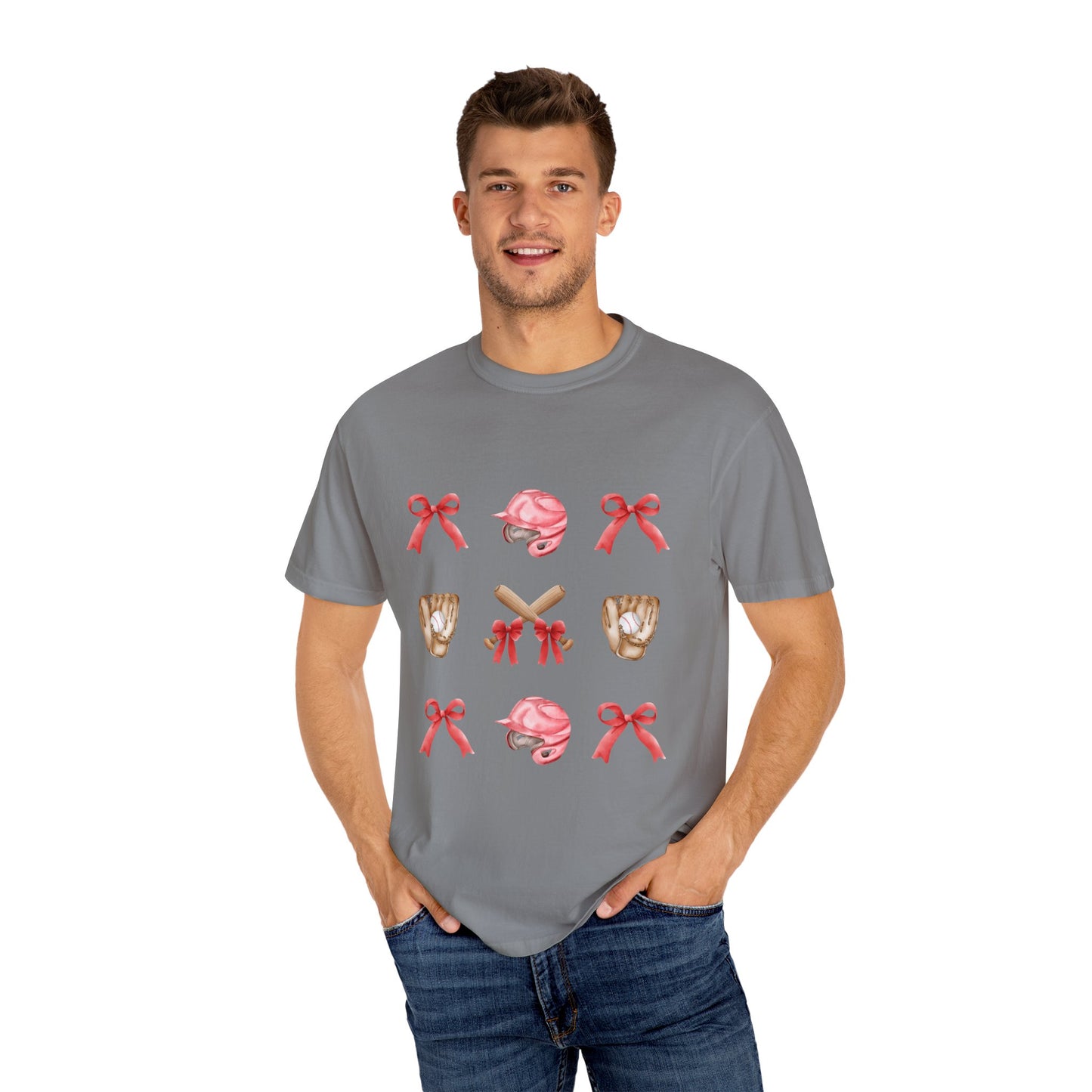Bows + Bats Baseball Fan Shirt