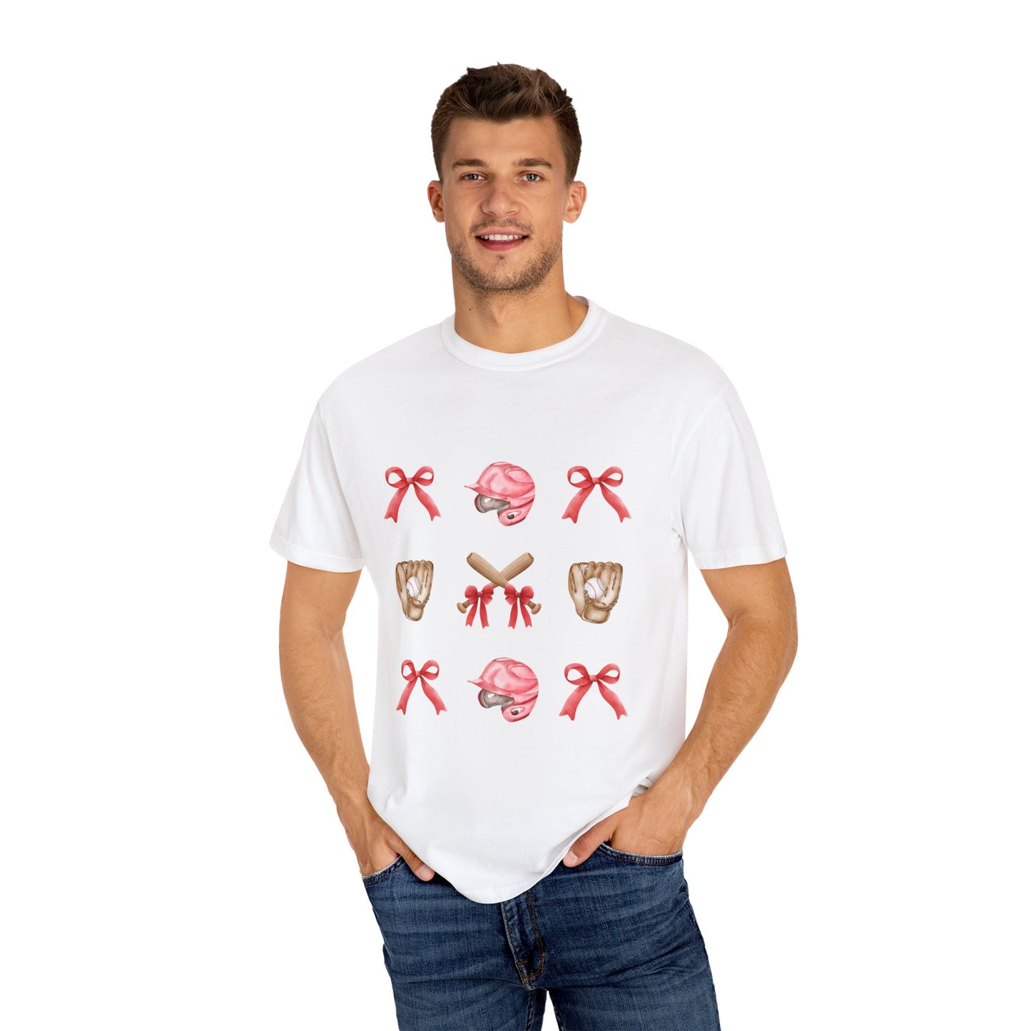 Bows + Bats Baseball Fan Shirt