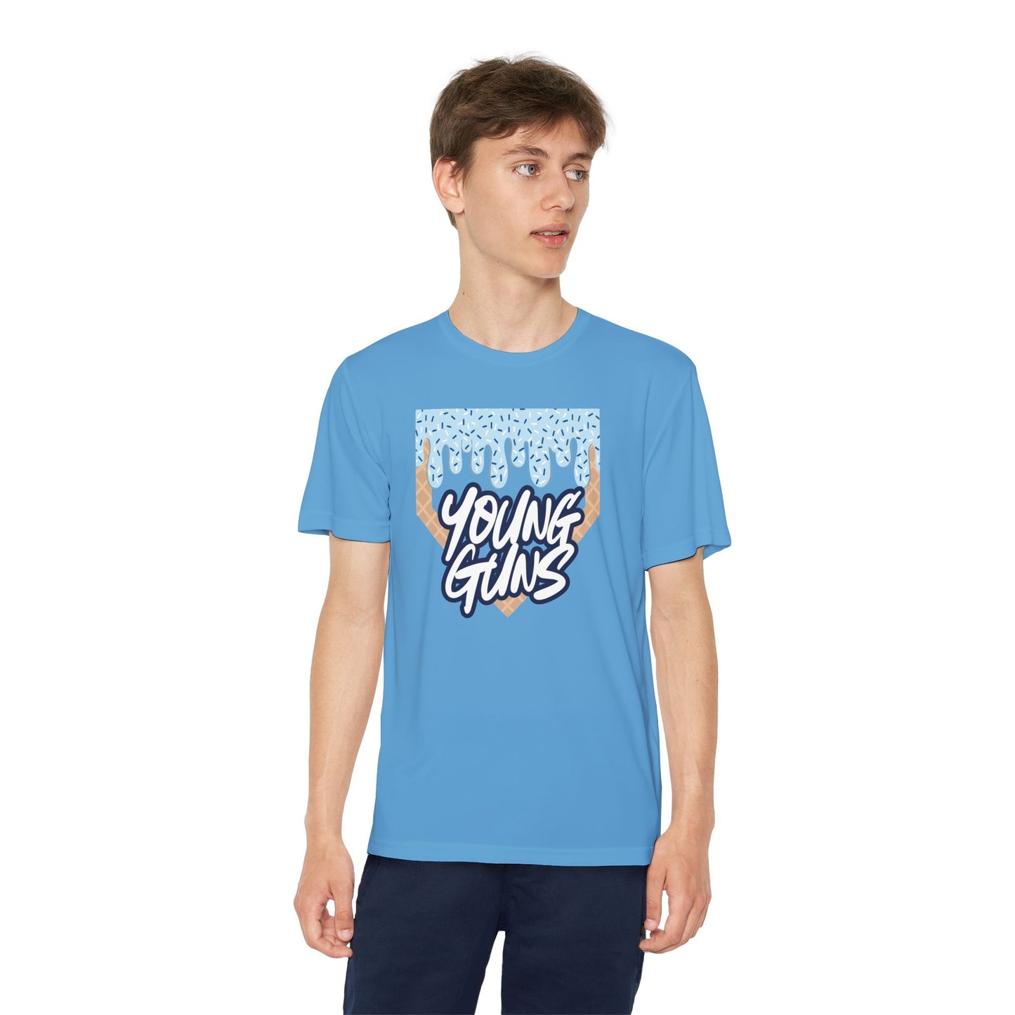 Custom Youth Ice Cream Drip Team Competitor Tee π¦