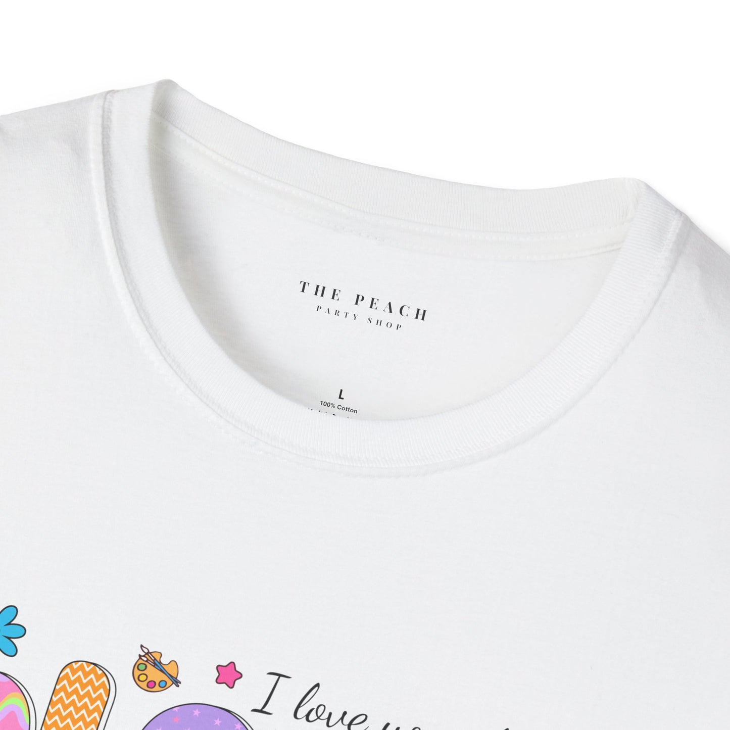I Love You All, CLASS DISMISSED Bubble Unisex Soft Style T-shirt