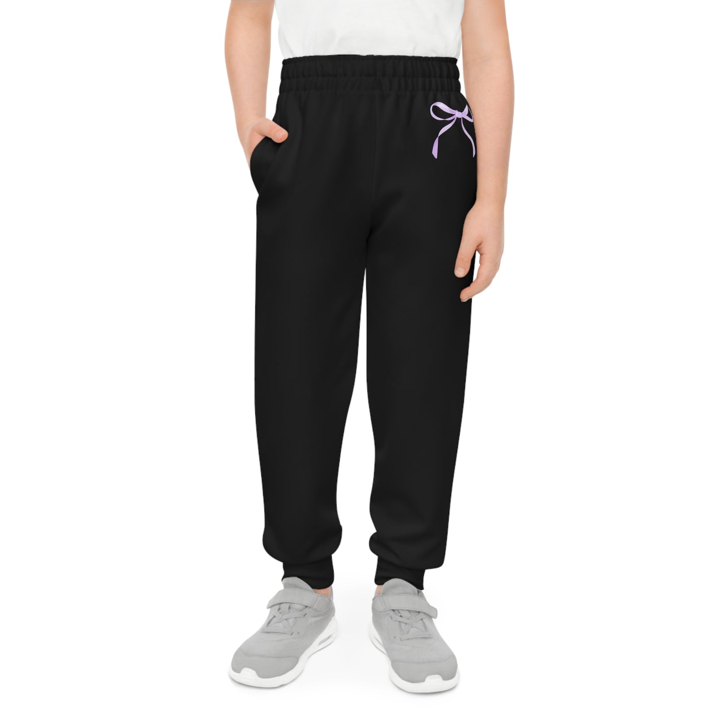 Hit Zero Black Sweats with Croquette Bow