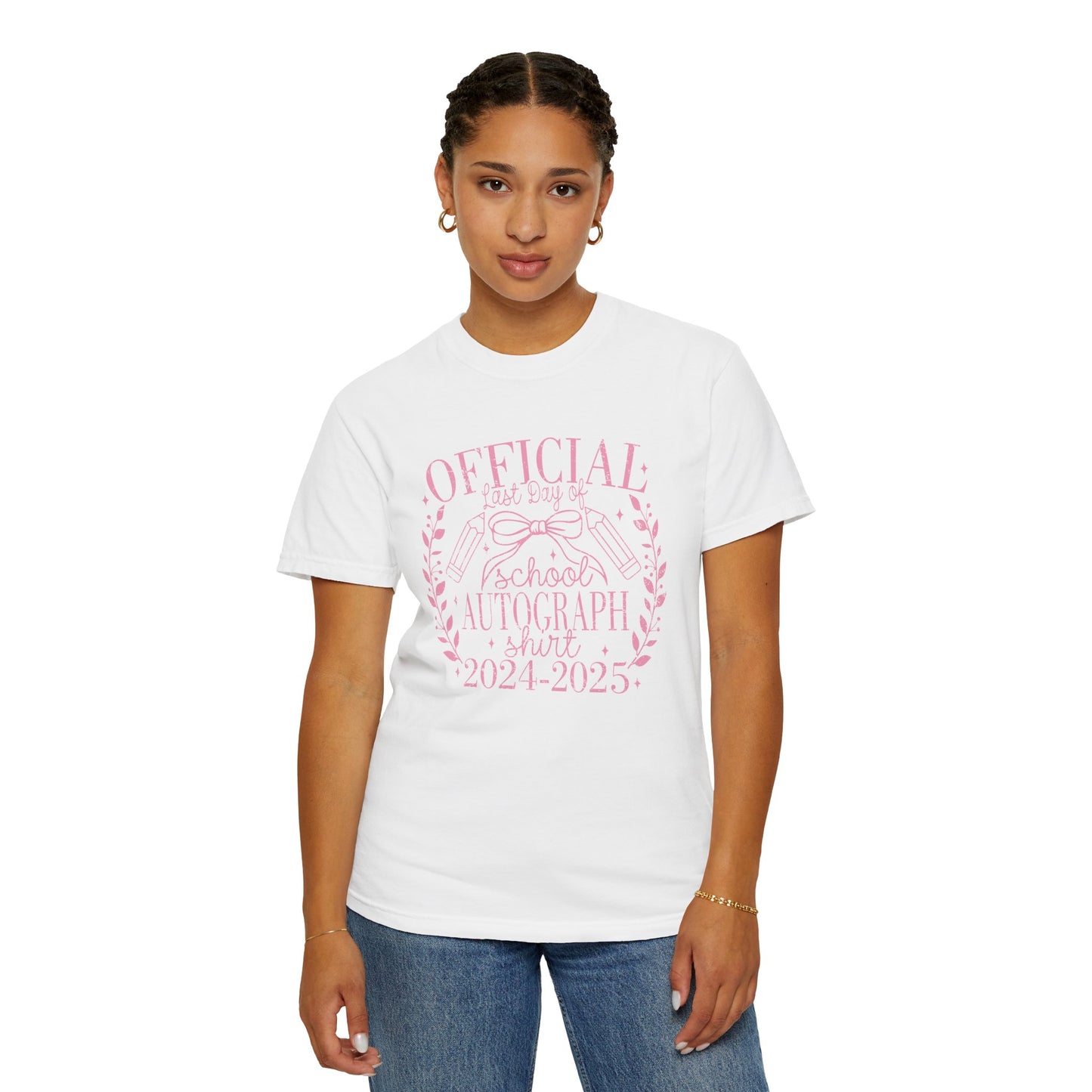 Official Last Day of School Autograph T-Shirt for 2024-2025