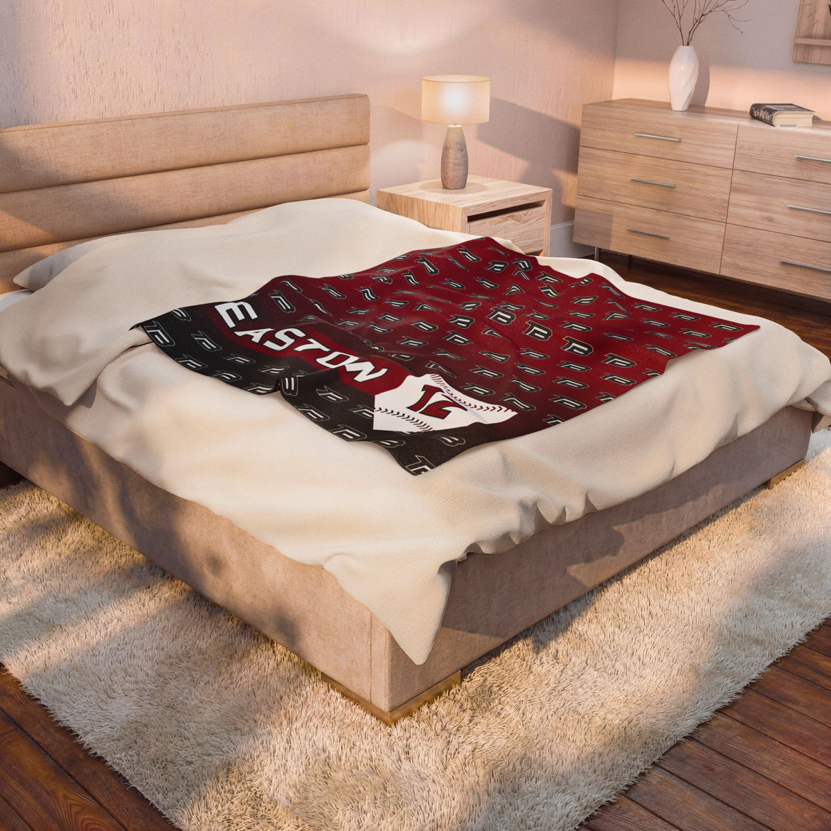 TEST Baseball | Custom Plush Blanket