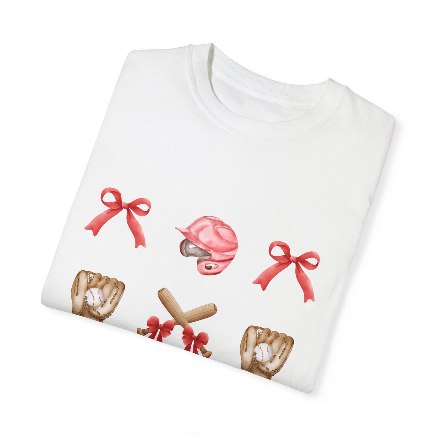 Bows + Bats Baseball Fan Shirt