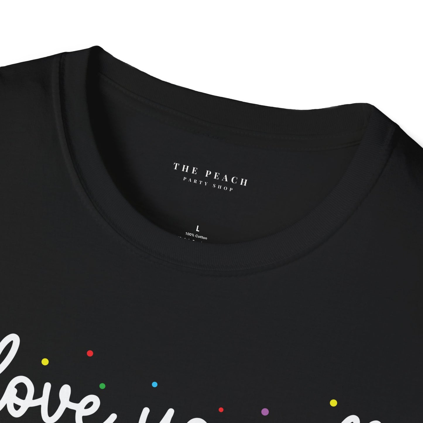 Rainbow I Love You All, CLASS DISMISSED Unisex Soft Style T-shirt