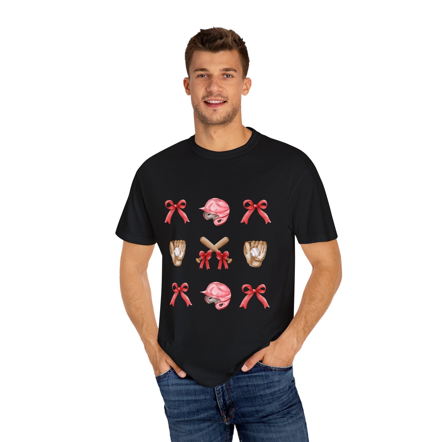 Bows + Bats Baseball Fan Shirt