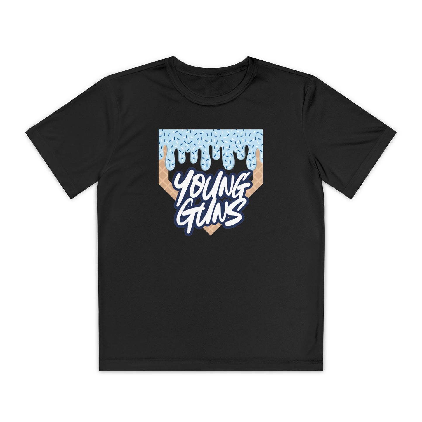 Custom Youth Ice Cream Drip Team Competitor Tee π¦