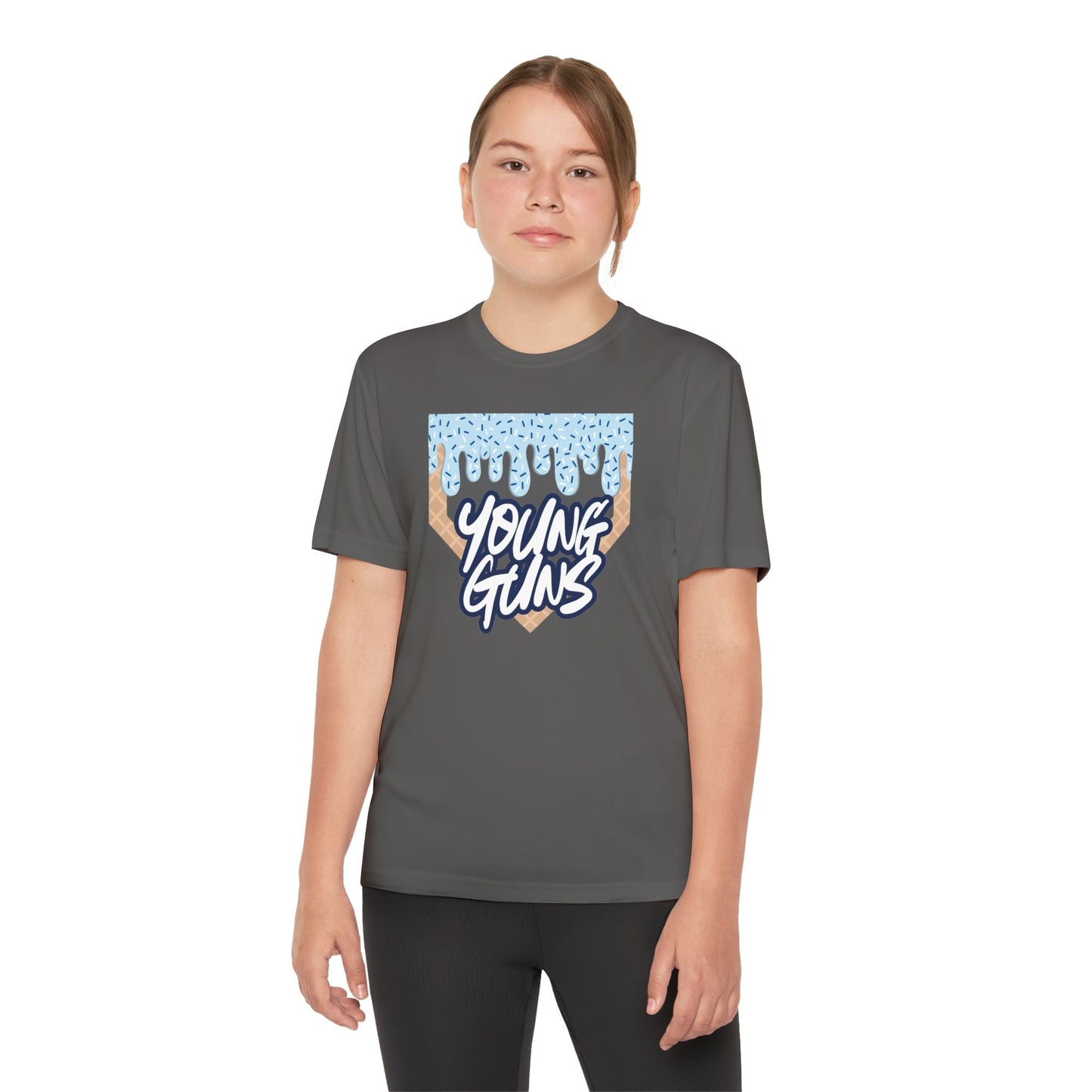 Custom Youth Ice Cream Drip Team Competitor Tee π¦