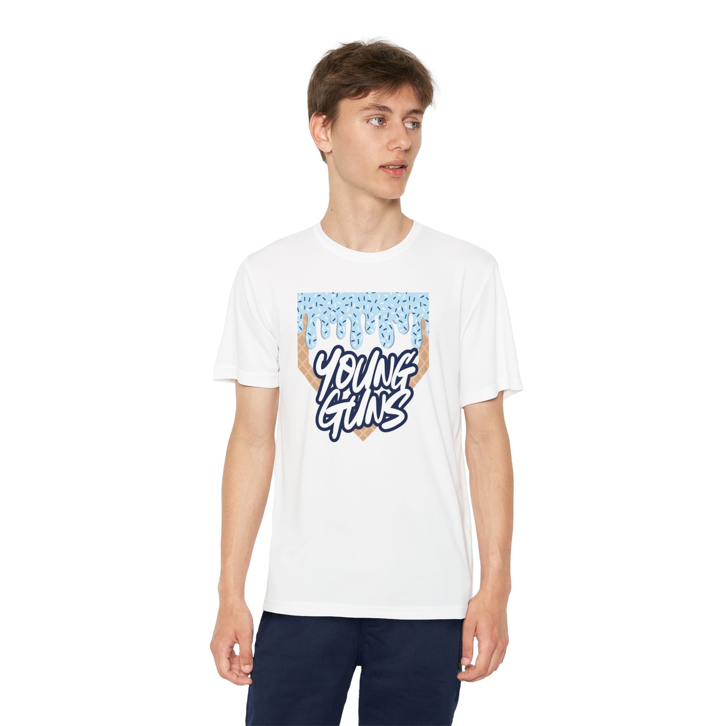 Custom Youth Ice Cream Drip Team Competitor Tee π¦