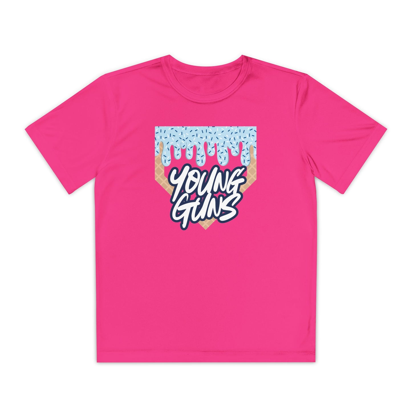 Custom Youth Ice Cream Drip Team Competitor Tee π¦