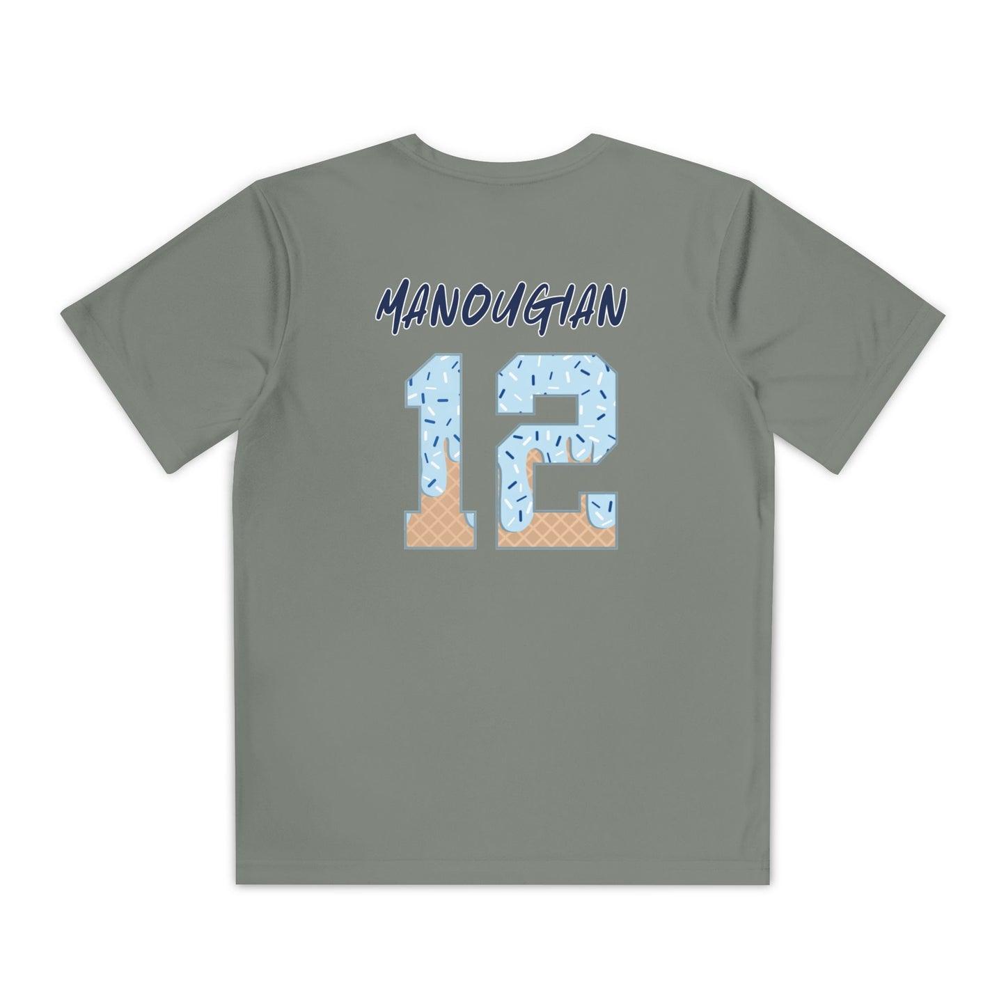 Custom Youth Ice Cream Drip Team Competitor Tee π¦
