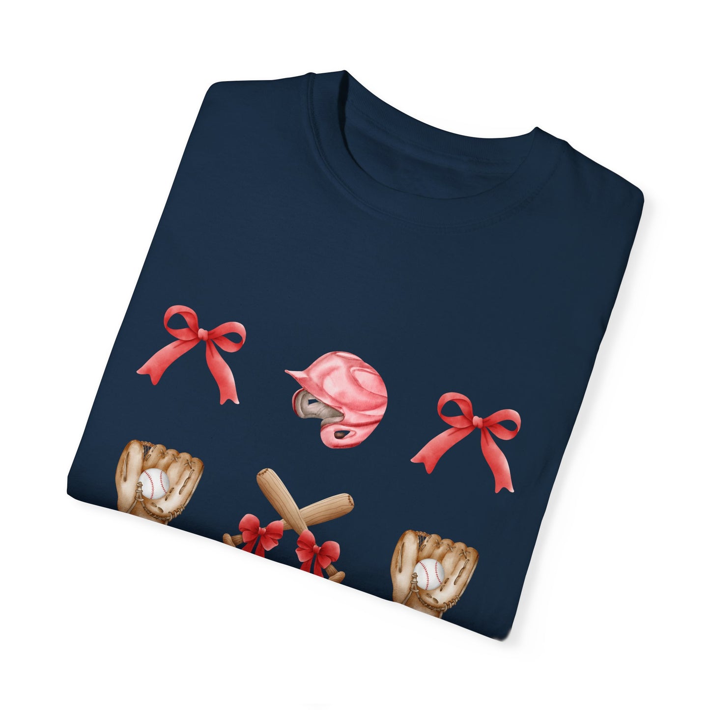 Bows + Bats Baseball Fan Shirt