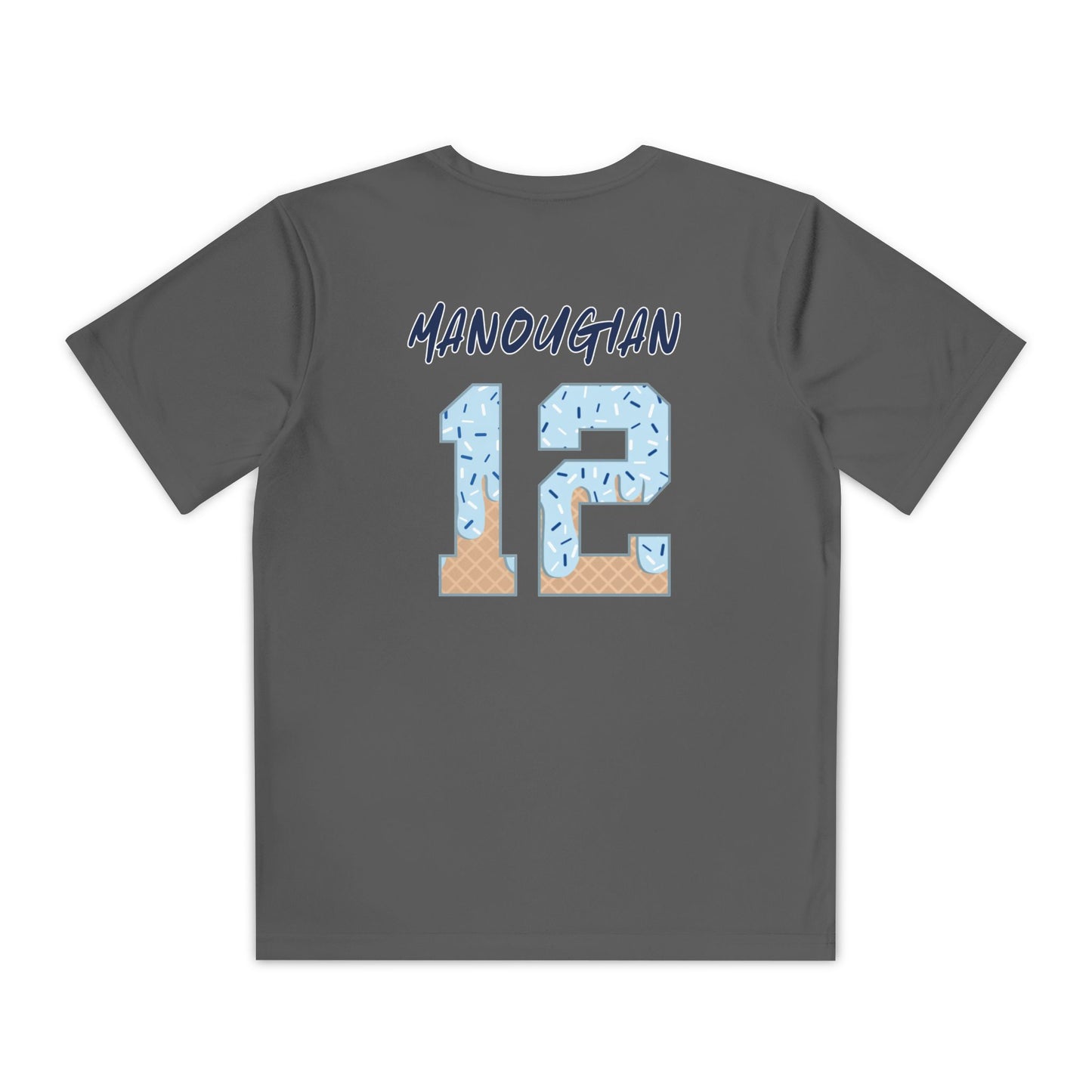Custom Youth Ice Cream Drip Team Competitor Tee π¦