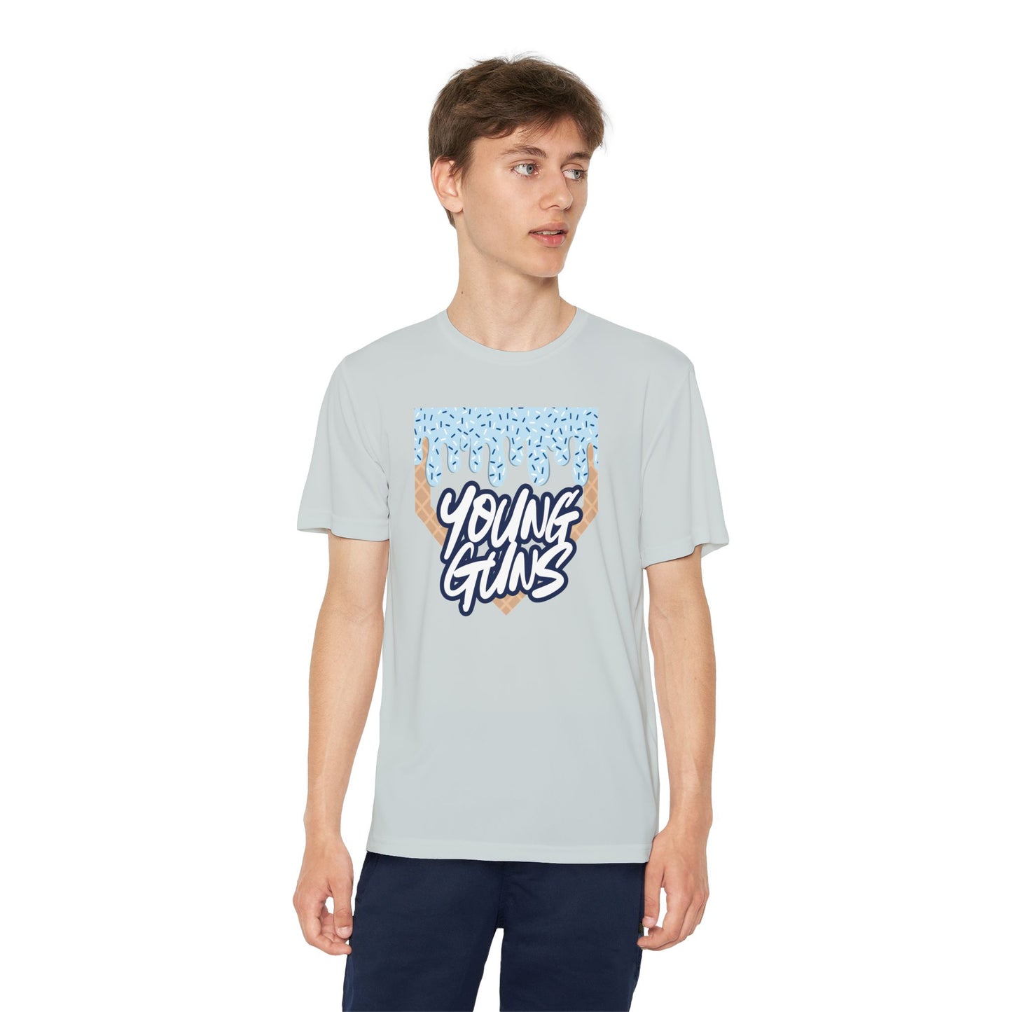 Custom Youth Ice Cream Drip Team Competitor Tee π¦