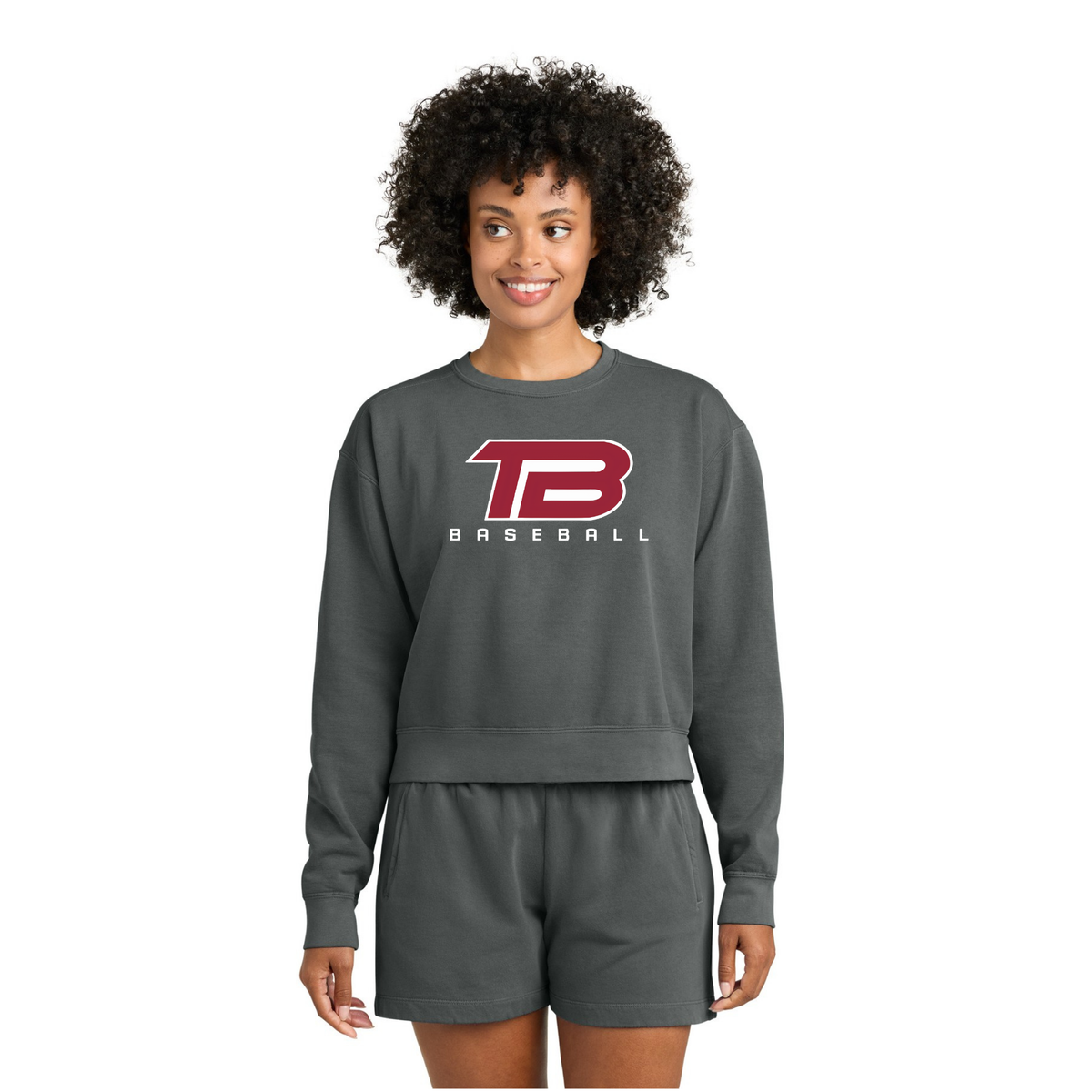 TEST Baseball | Women’s Garment-Dyed Crewneck