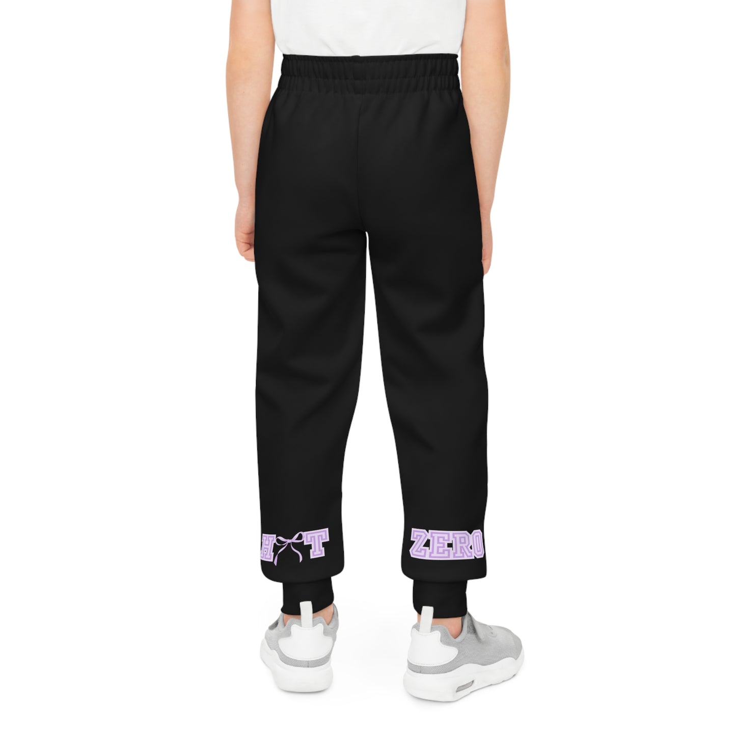 Hit Zero Black Sweats with Croquette Bow