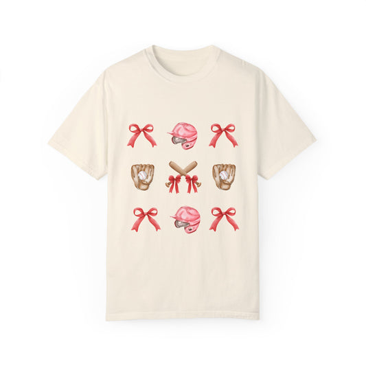 Bows + Bats Baseball Fan Shirt