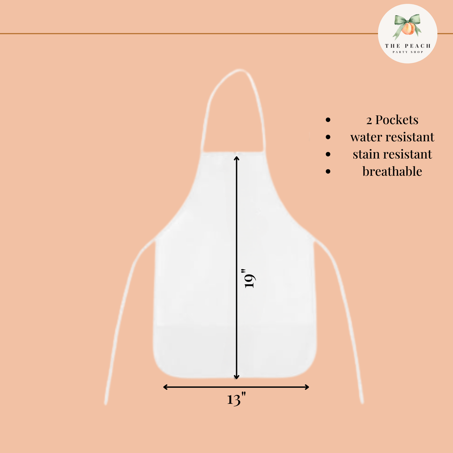 Custom Youth Art Apron