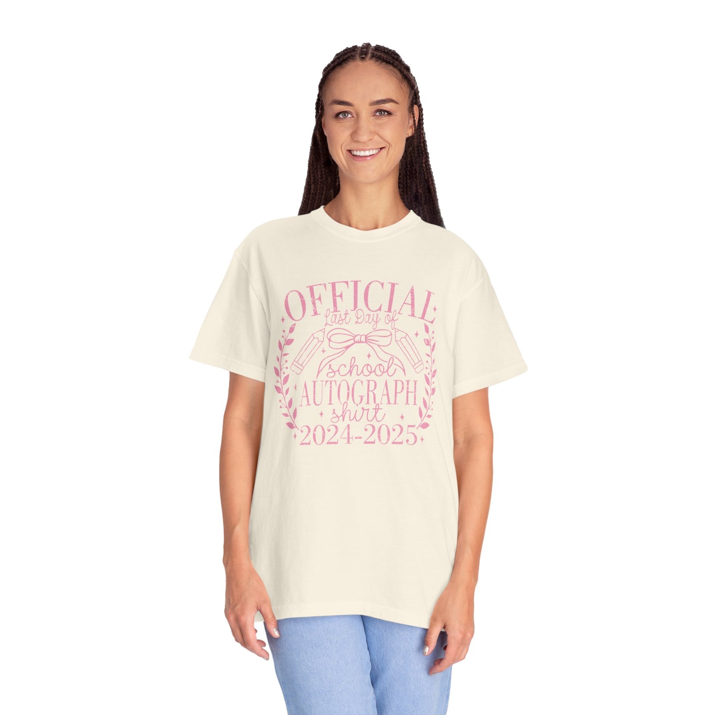 Official Last Day of School Autograph T-Shirt for 2024-2025