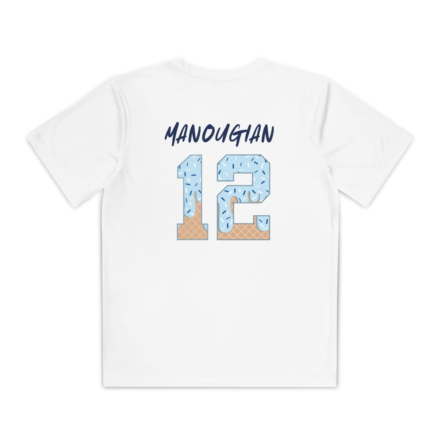 Custom Youth Ice Cream Drip Team Competitor Tee π¦