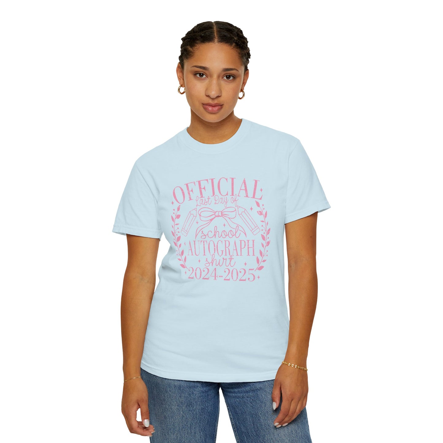 Official Last Day of School Autograph T-Shirt for 2024-2025