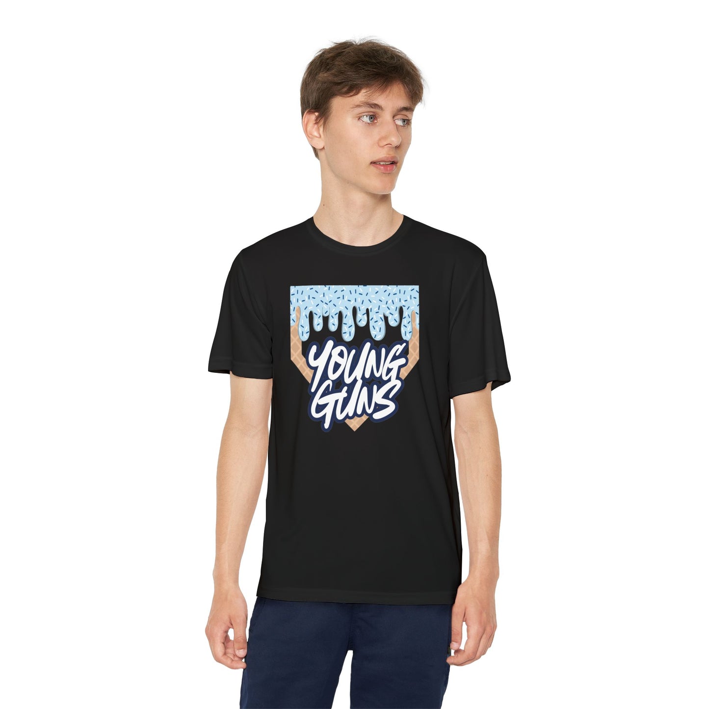 Custom Youth Ice Cream Drip Team Competitor Tee π¦