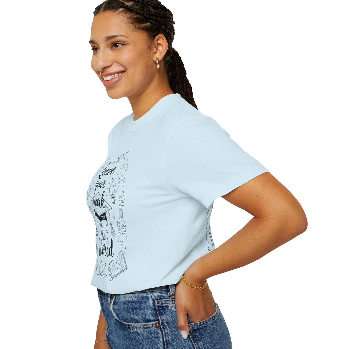 Leave Your Mark on the World Autograph Comfort Colors T-Shirt for 2024-2025