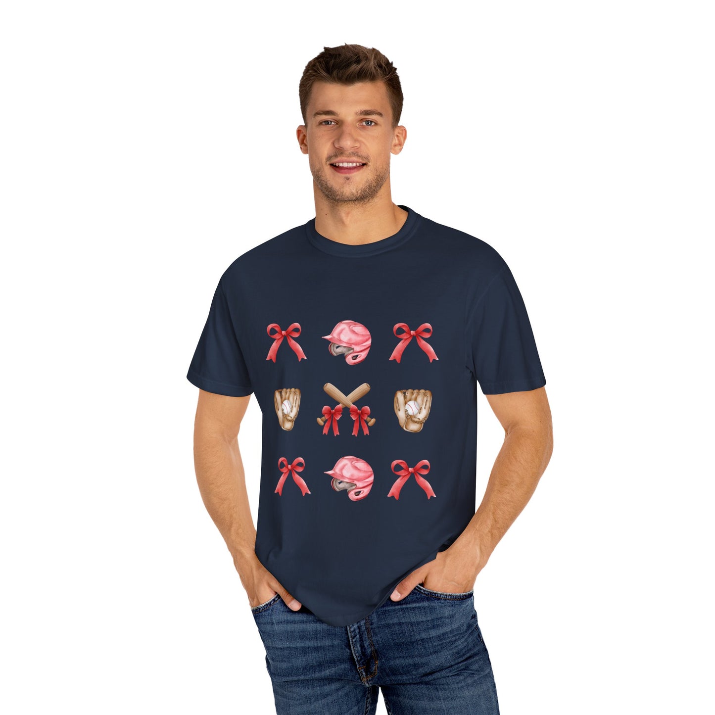 Bows + Bats Baseball Fan Shirt