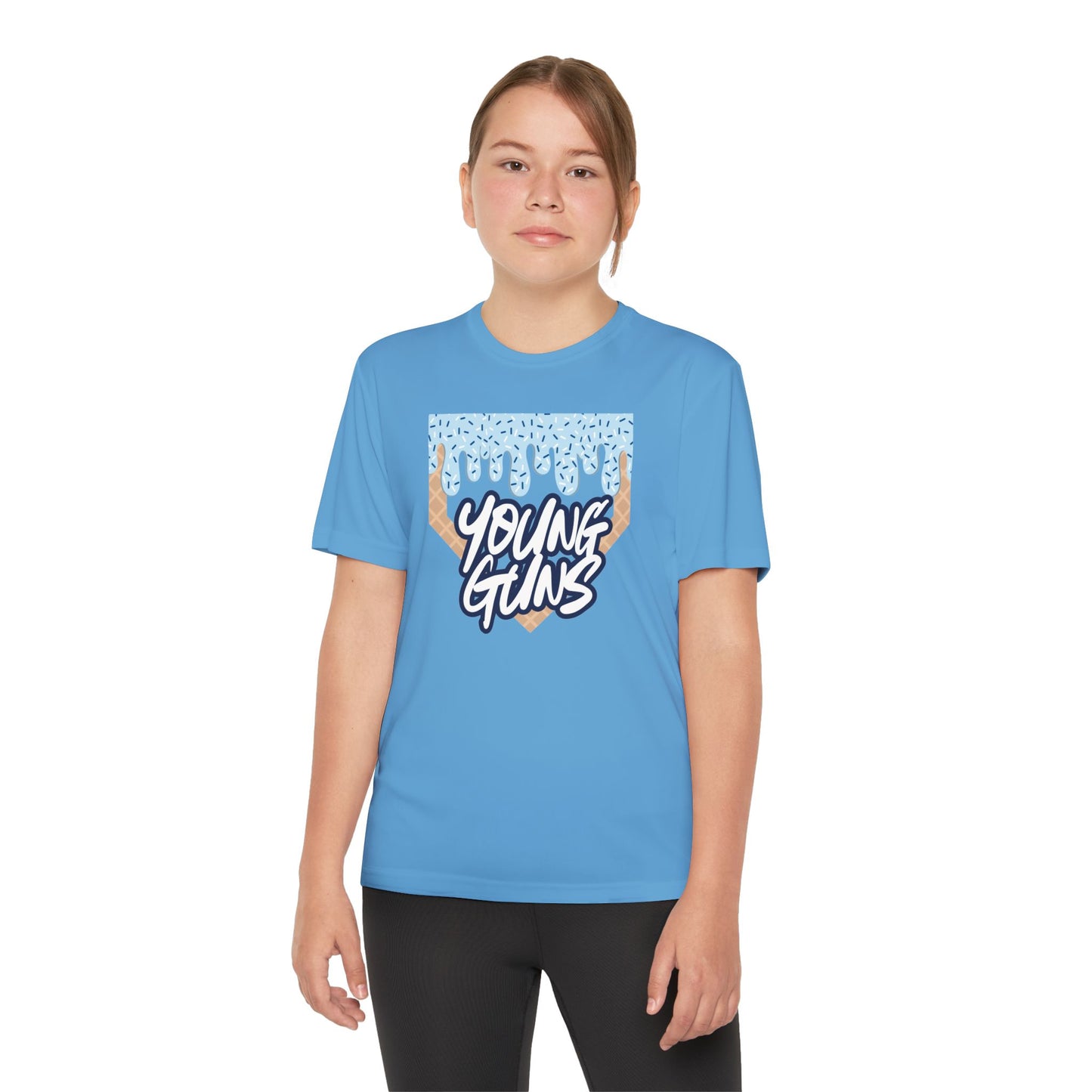 Custom Youth Ice Cream Drip Team Competitor Tee π¦