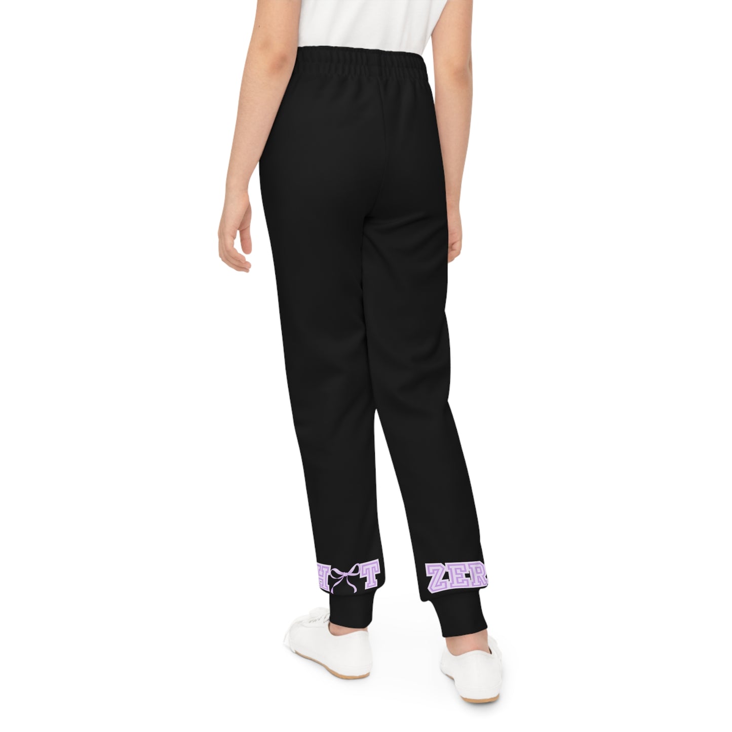 Hit Zero Black Sweats with Croquette Bow