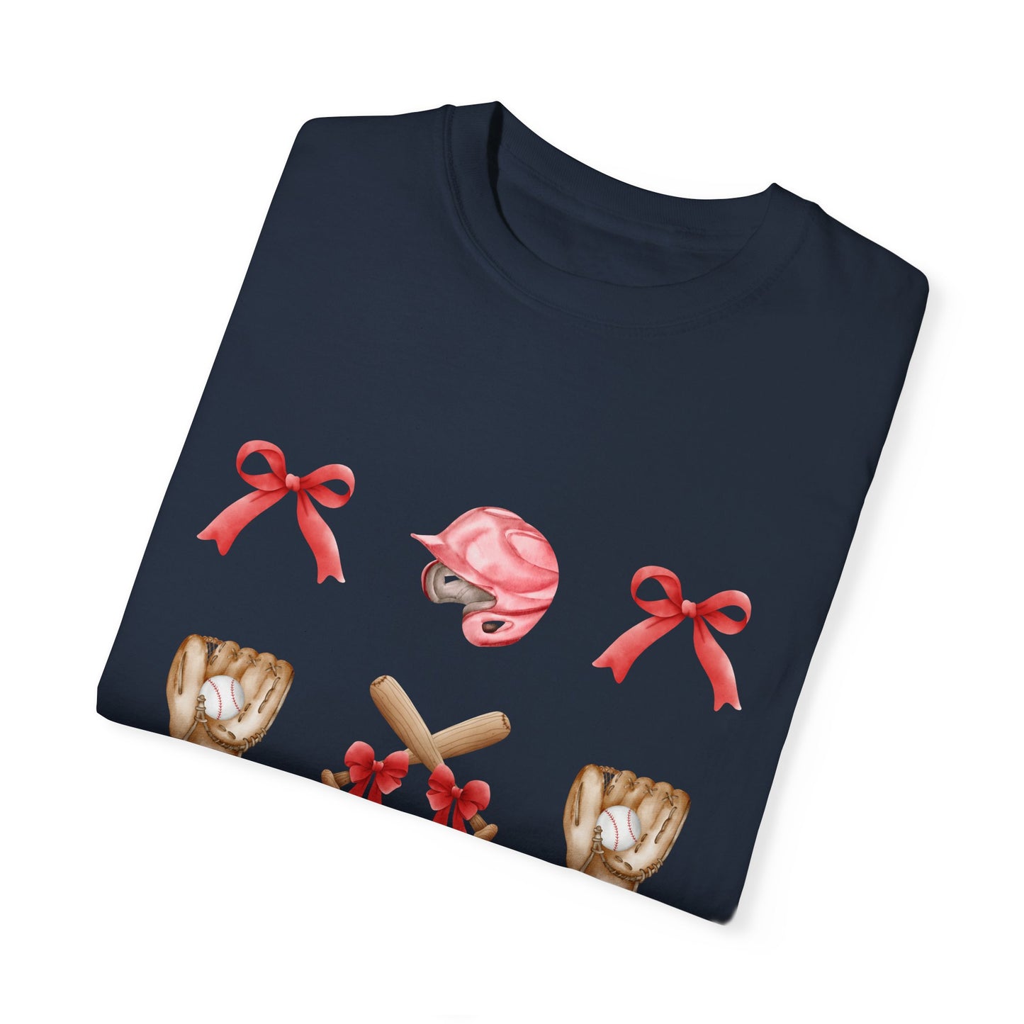 Bows + Bats Baseball Fan Shirt