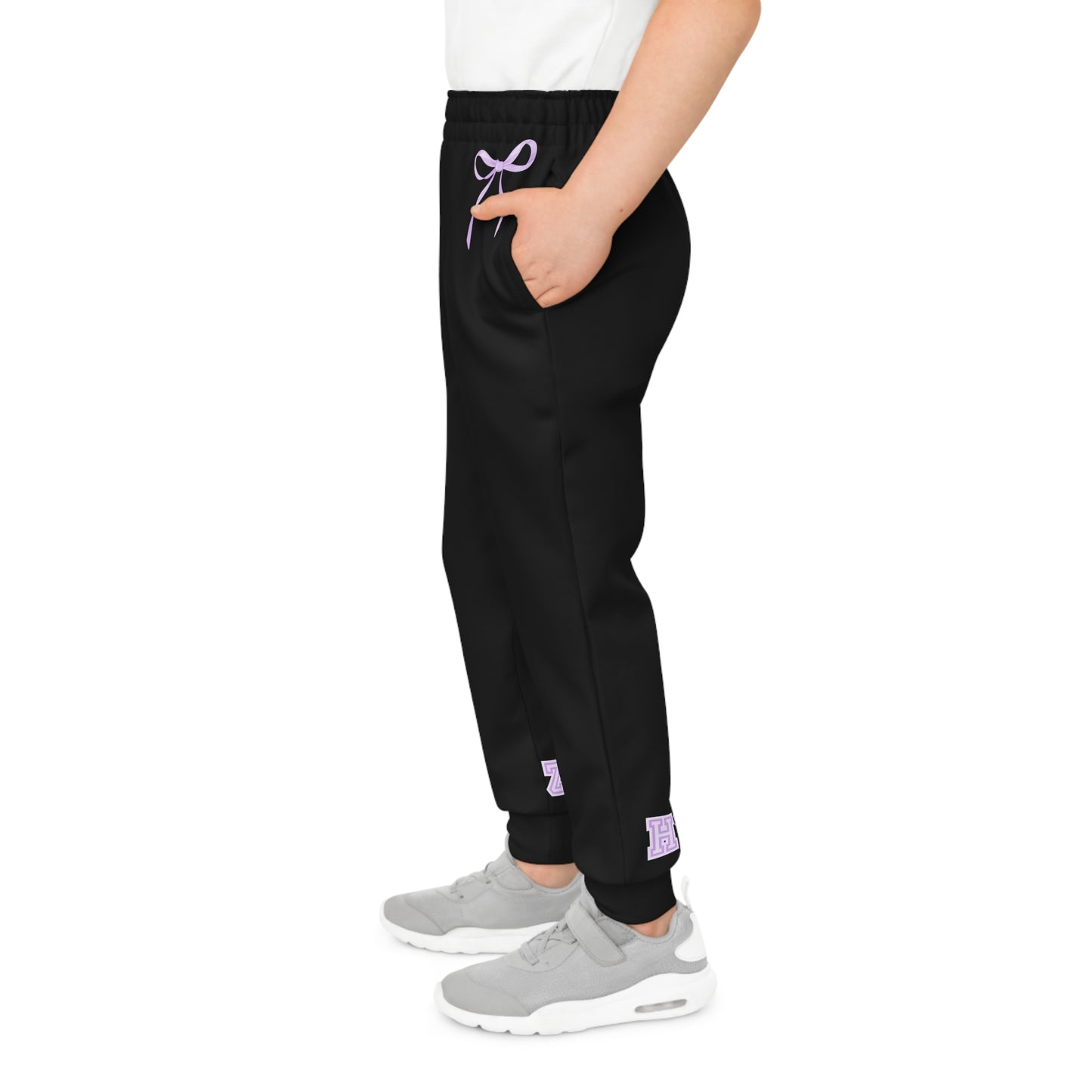 Hit Zero Black Sweats with Croquette Bow