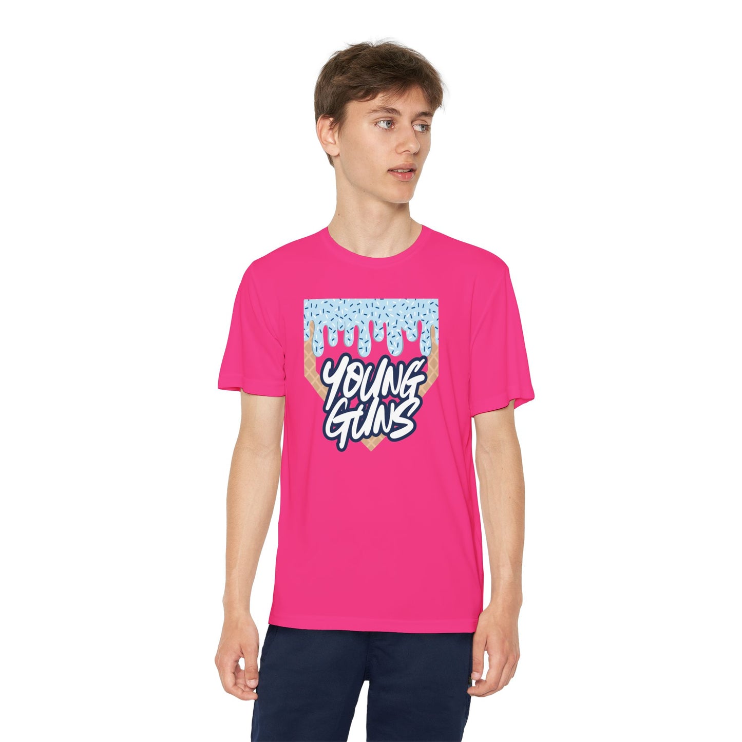 Custom Youth Ice Cream Drip Team Competitor Tee π¦