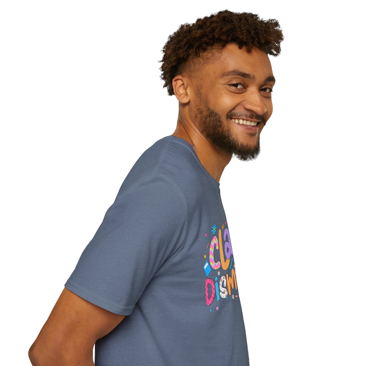 I Love You All, CLASS DISMISSED Bubble Unisex Soft Style T-shirt