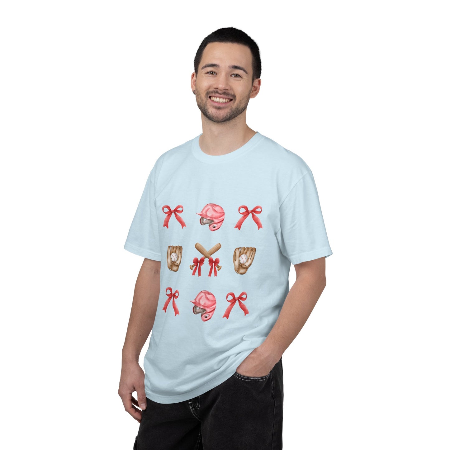 Bows + Bats Baseball Fan Shirt