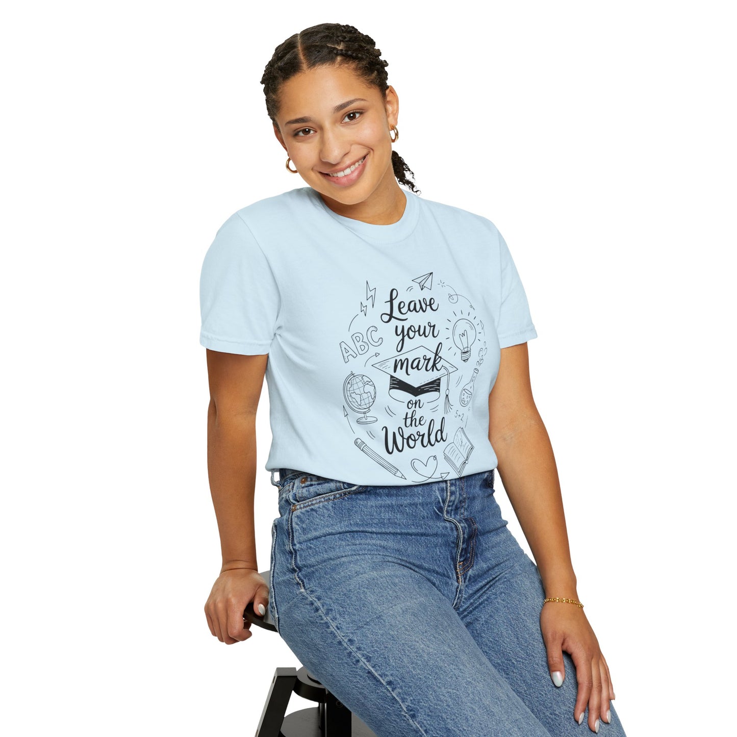 Leave Your Mark on the World Autograph Comfort Colors T-Shirt for 2024-2025