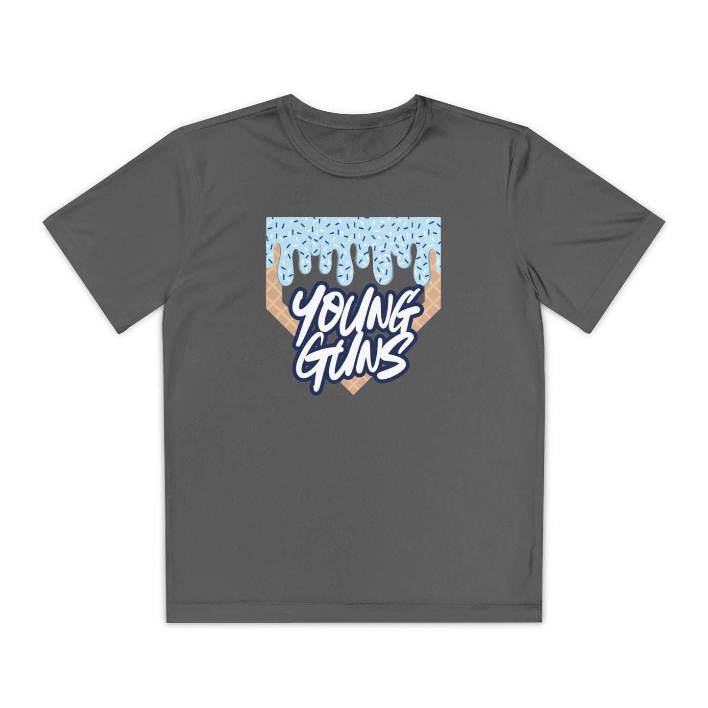 Custom Youth Ice Cream Drip Team Competitor Tee π¦