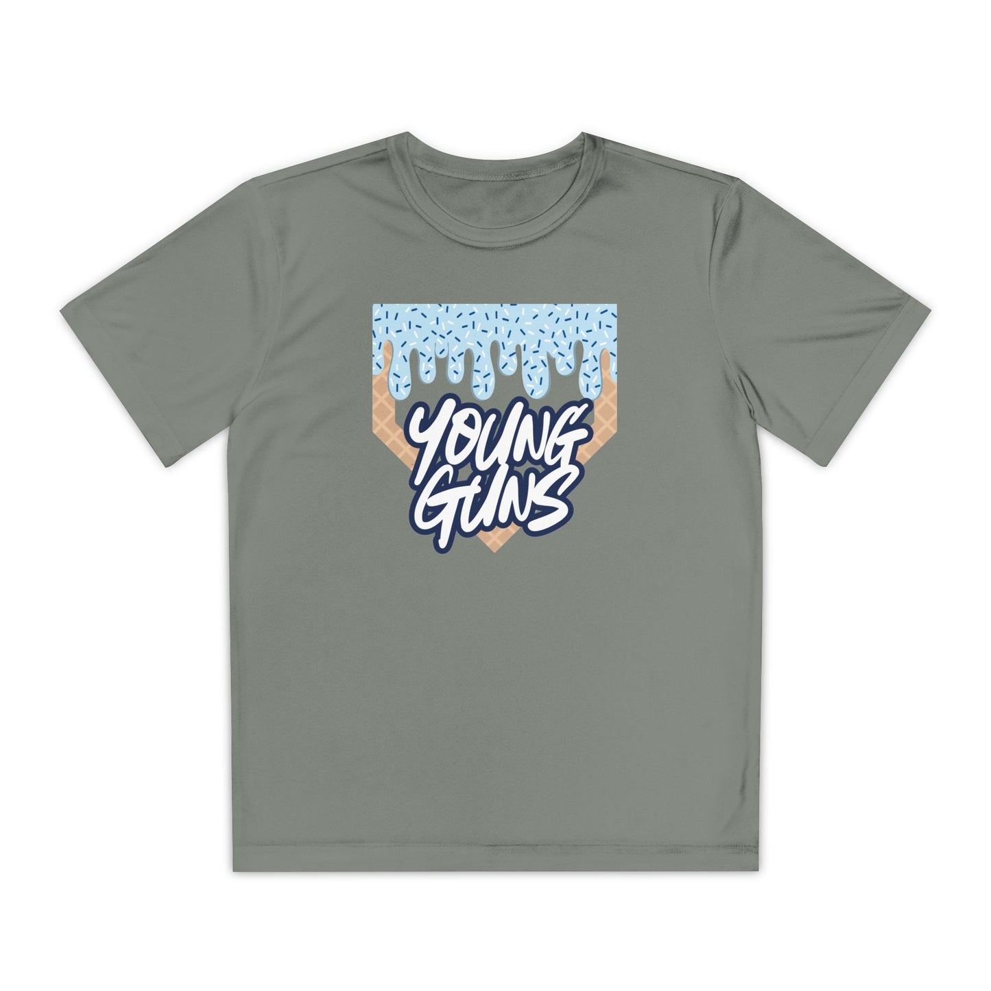 Custom Youth Ice Cream Drip Team Competitor Tee π¦