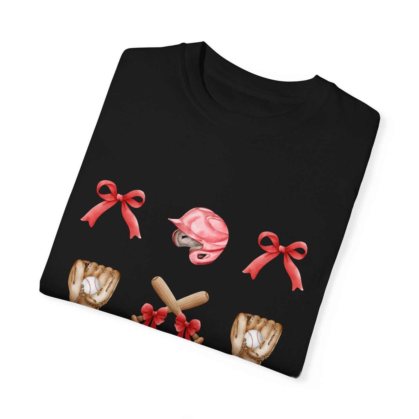 Bows + Bats Baseball Fan Shirt