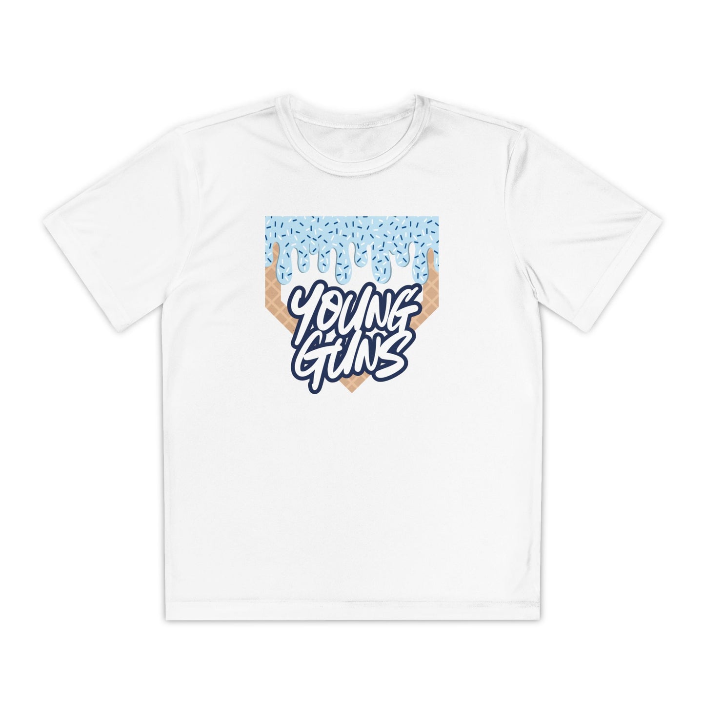 Custom Youth Ice Cream Drip Team Competitor Tee π¦