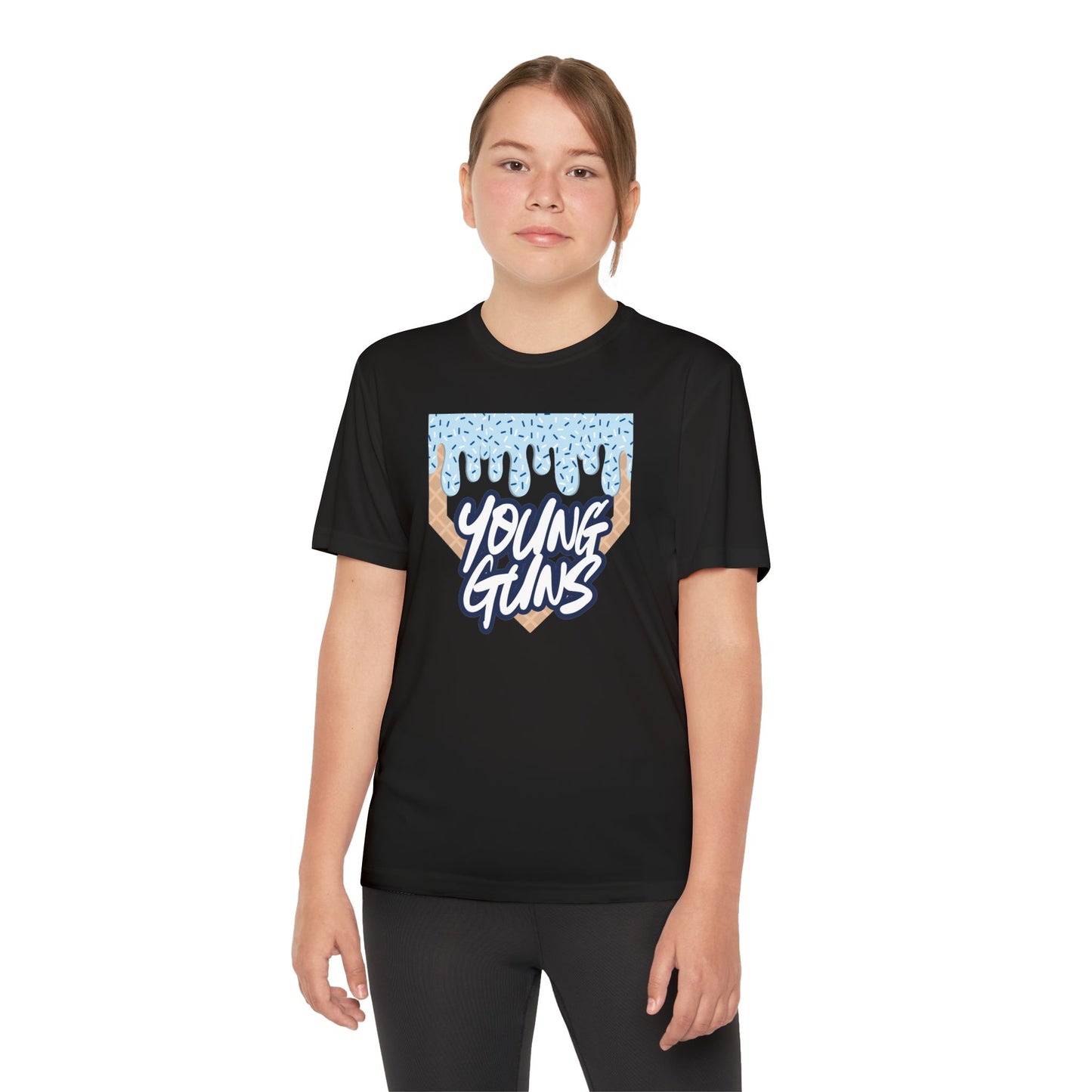 Custom Youth Ice Cream Drip Team Competitor Tee π¦