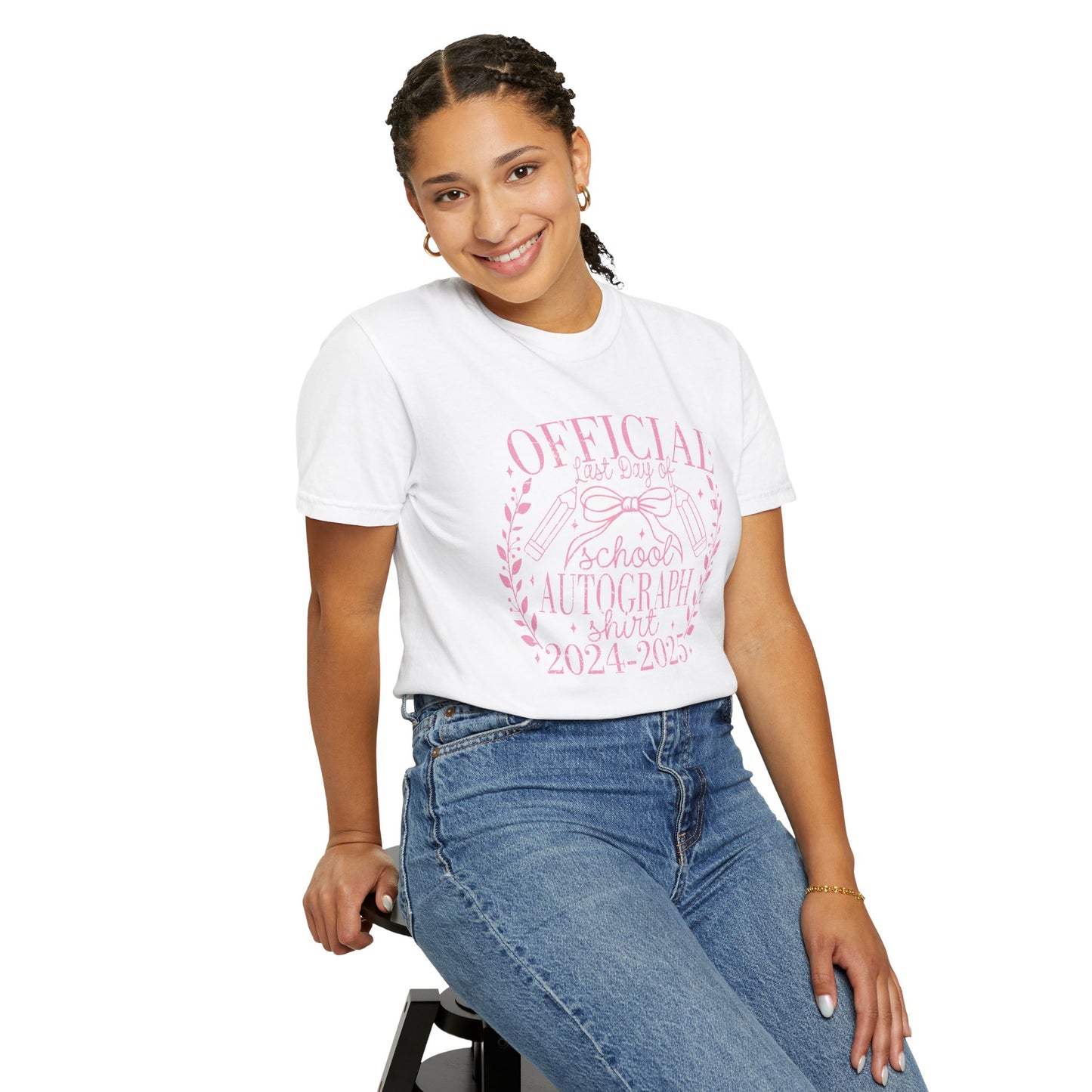 Official Last Day of School Autograph T-Shirt for 2024-2025