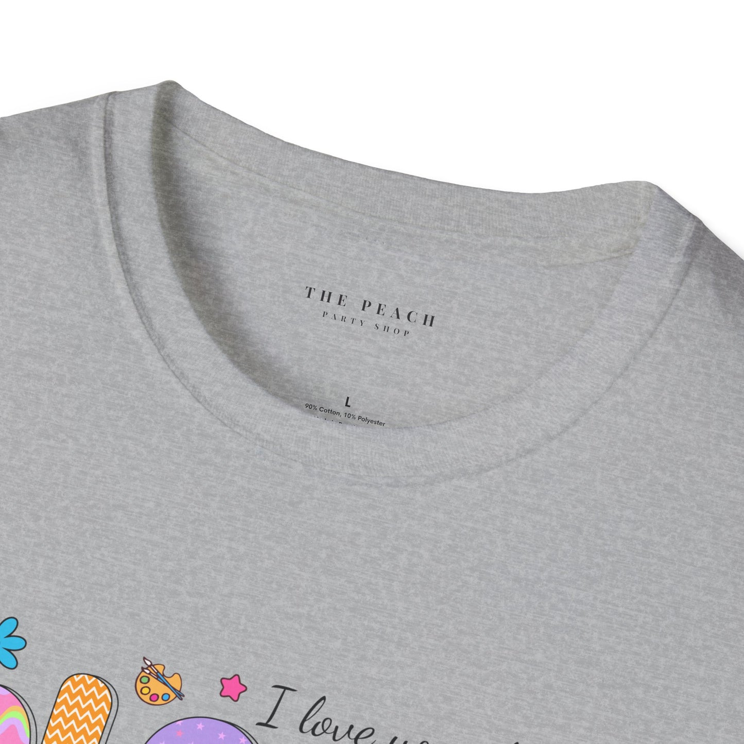 I Love You All, CLASS DISMISSED Bubble Unisex Soft Style T-shirt