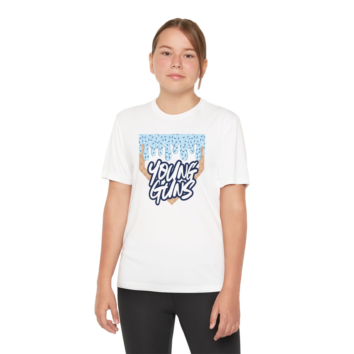 Custom Youth Ice Cream Drip Team Competitor Tee π¦