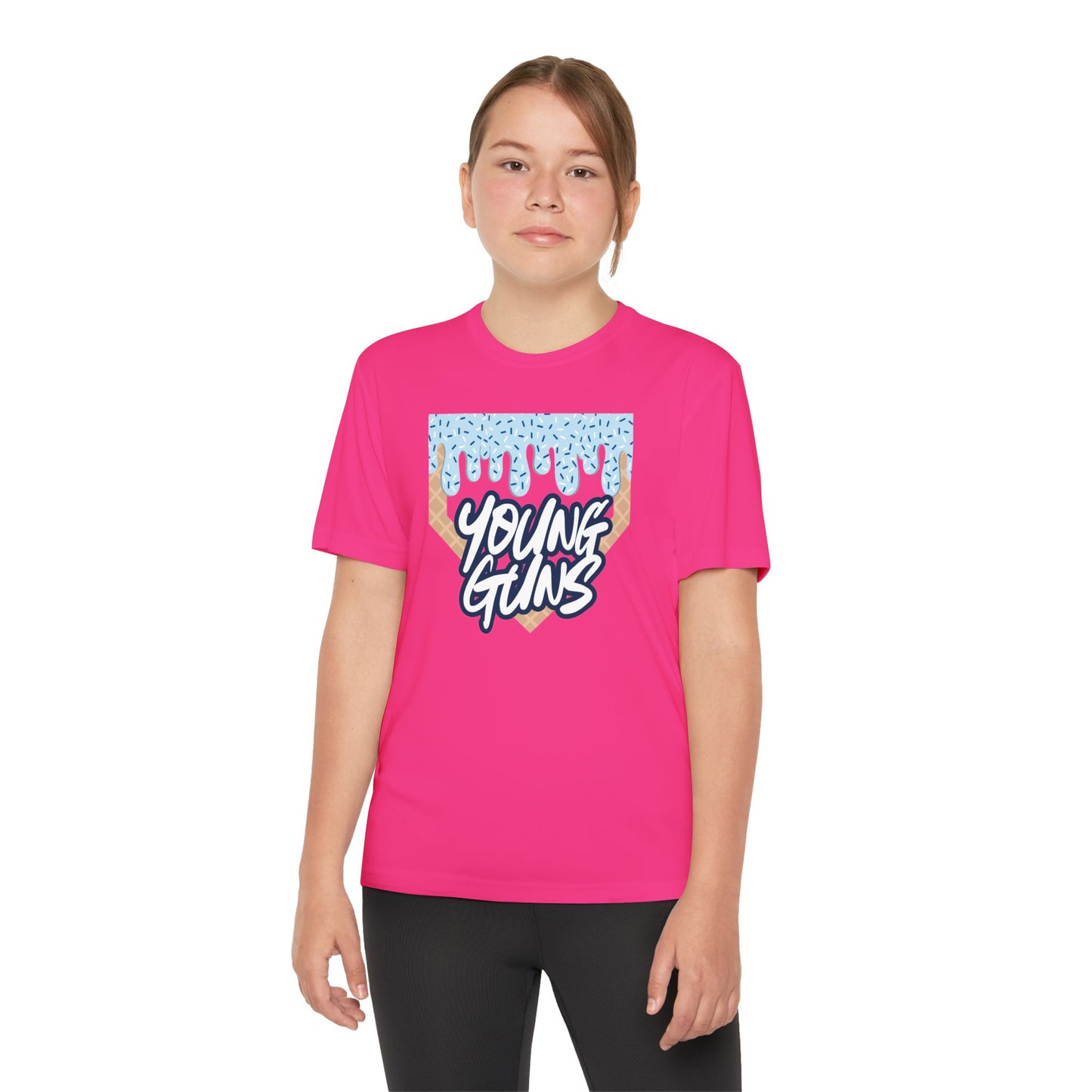 Custom Youth Ice Cream Drip Team Competitor Tee π¦