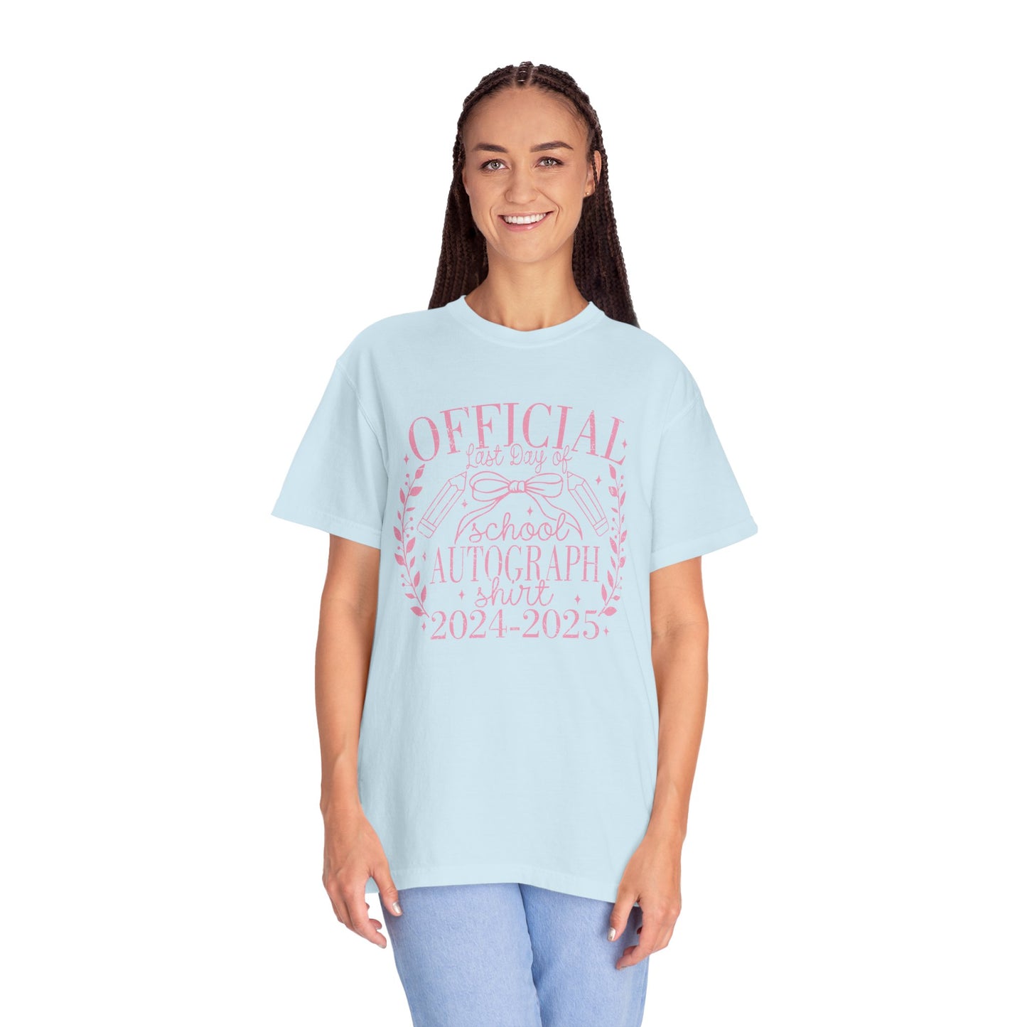 Official Last Day of School Autograph T-Shirt for 2024-2025